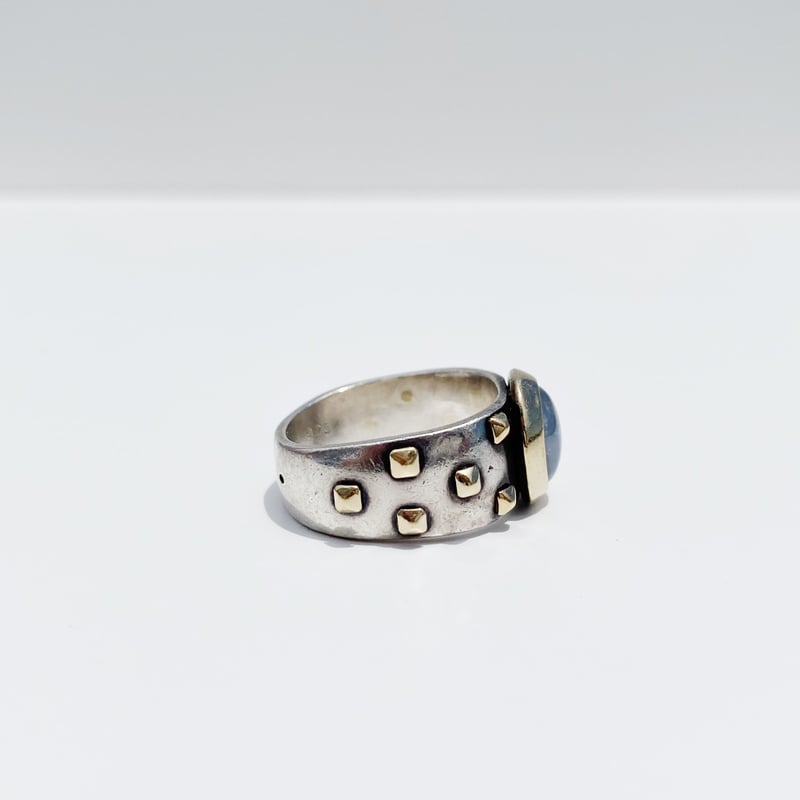 SOLD】Vintage HERMES Star Sapphire Gaucho Ring