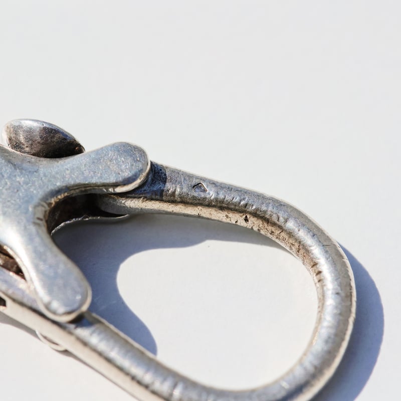 Hermès vintage key ring SOLD】Vintage HERMES Chaine d'Ancre Key Ring |