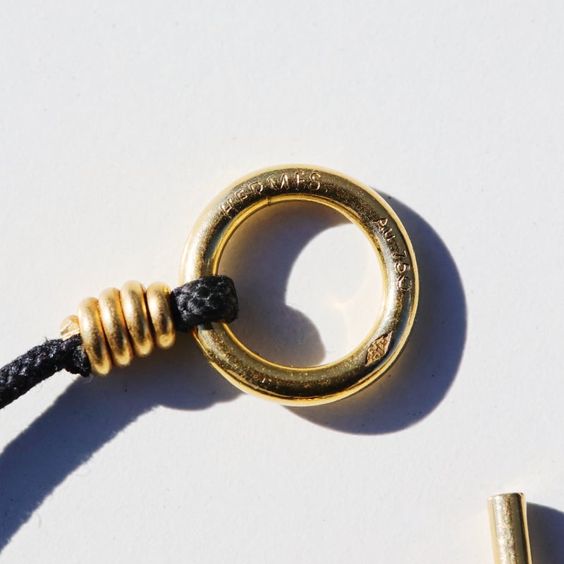 SOLD】HERMES Clou de forge Necklace 18K YG | Ni