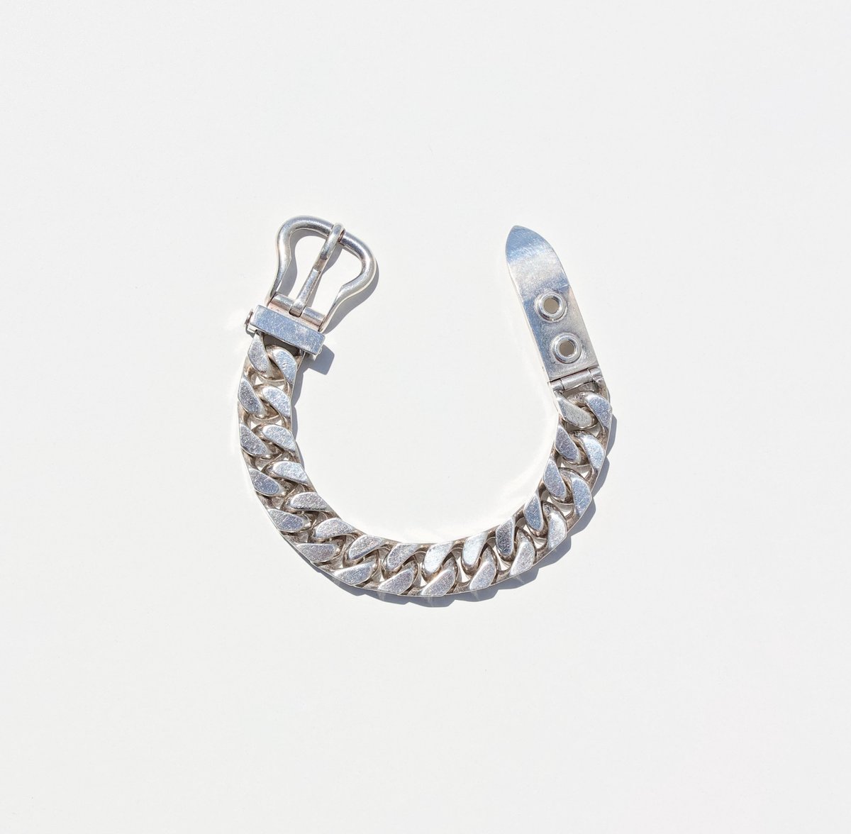 SOLD】Vintage HERMES Boucle Sellier Bracelet GM