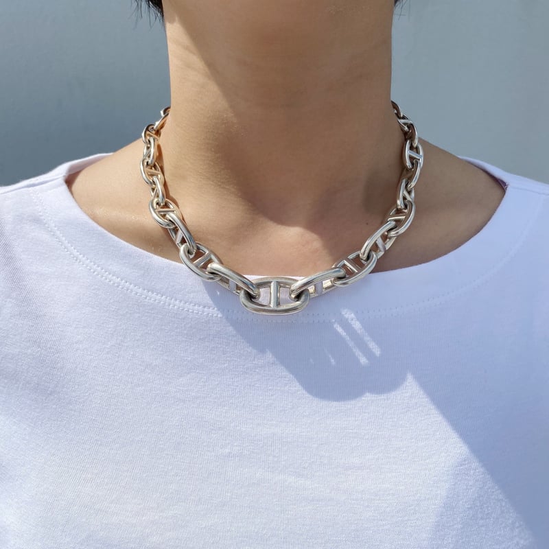 Vintage HERMES Chaine d'Ancre Necklace - ネックレス