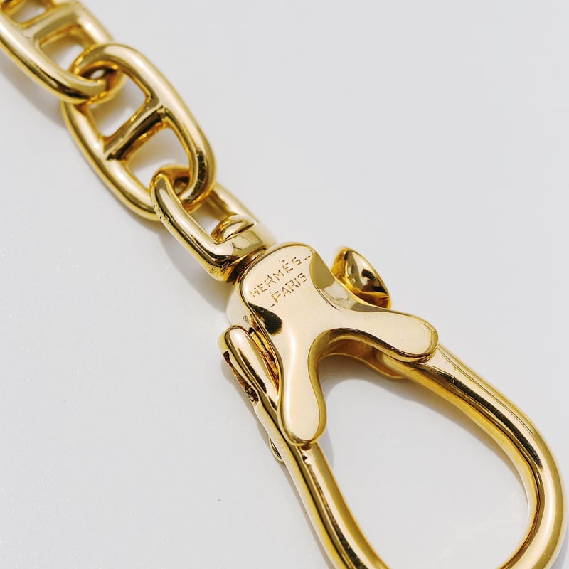 VINTAGE HERMES/エルメスH Key ring ビンテージ　カラビナ VINTAGE HERMES/エルメス】 H Keyring（キーケース／キー