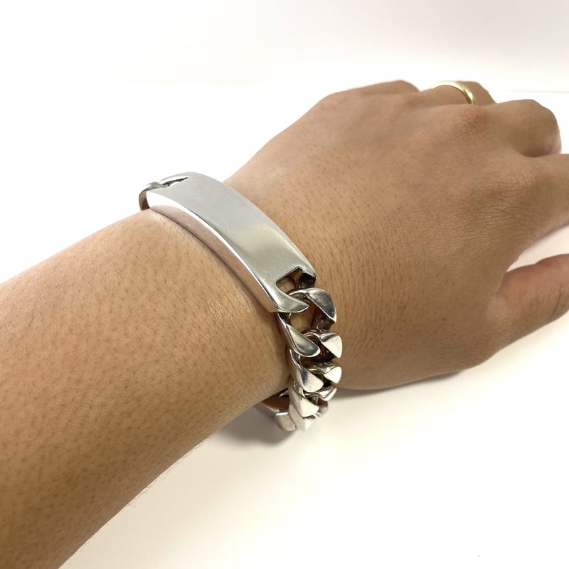 SOLD】Vintage Tiffany&co. Heavy ID Bracelet | N