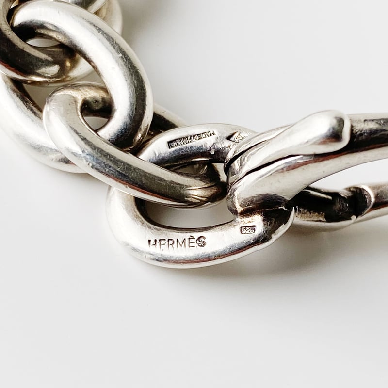 SOLD】Vintage HERMES Taquet Bracelet | Nice&Smooth