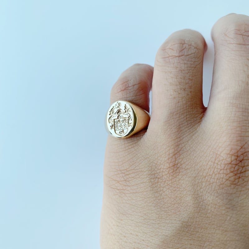 SOLD】Vintage Tiffany&co. 14K Signet Ring | Nic...