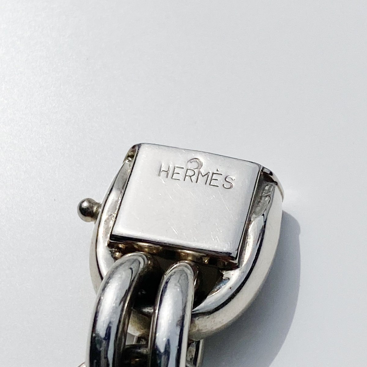 SOLD】Vintage HERMES Donjon Bracelet | Nice&Smooth