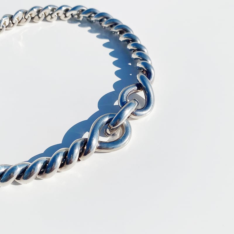 HERMES パラードトルサードネックレスST 正規品 希少ヴィンテージ HERMES パラードトルサードネックレスST 正規品 希少ヴィンテージ