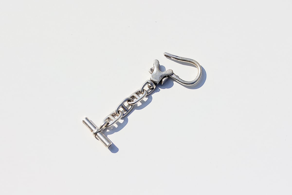 SOLD】Vintage HERMES Chaine d'ancre Key Ring | SOLD】Vintage HERMES Chaine d'ancre Key Ring |