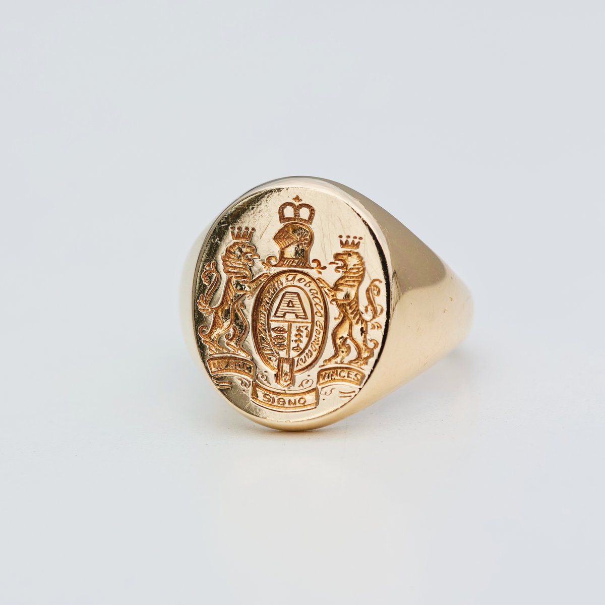 SOLD】Vintage Tiffany&co. 14K Signet Ring | Nic