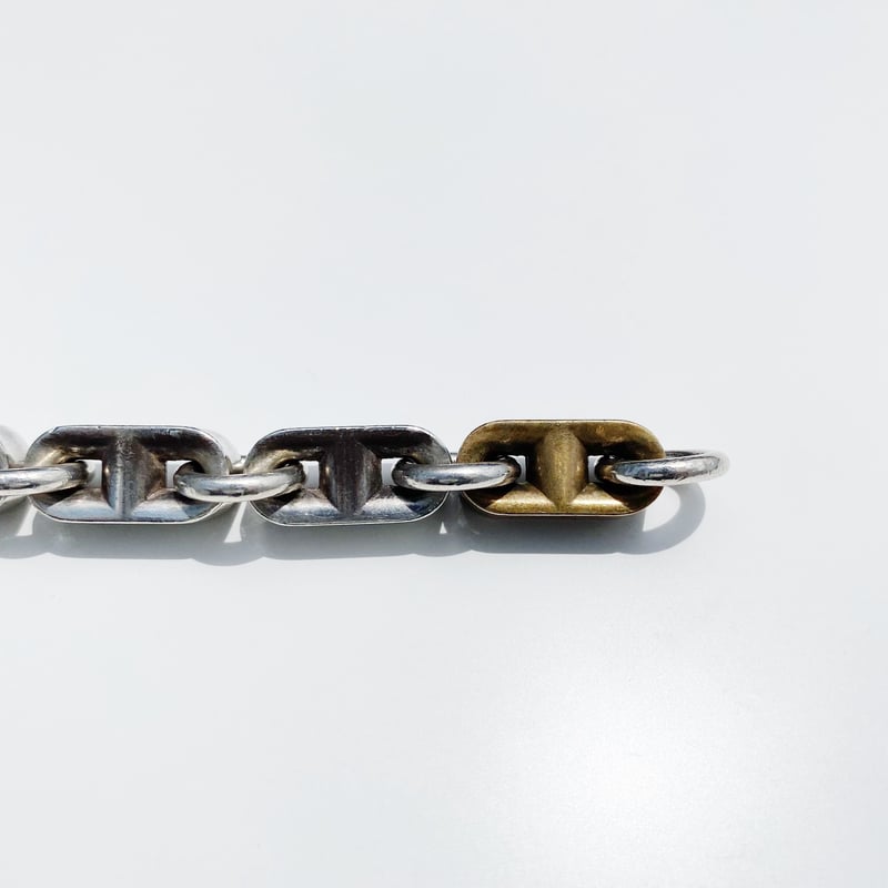 SOLD】HERMES Chaine D'Ancre Bronze Link Bracele SOLD】HERMES Chaine D'Ancre Bronze Link Bracele