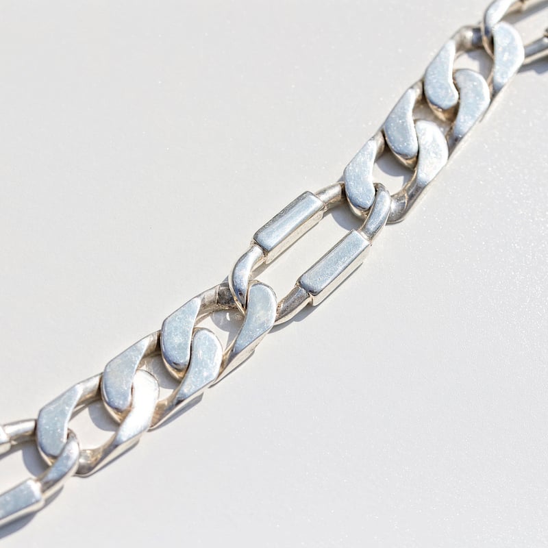 Vintage Tiffany&co. Mix Flat Chain Bracelet | N...
