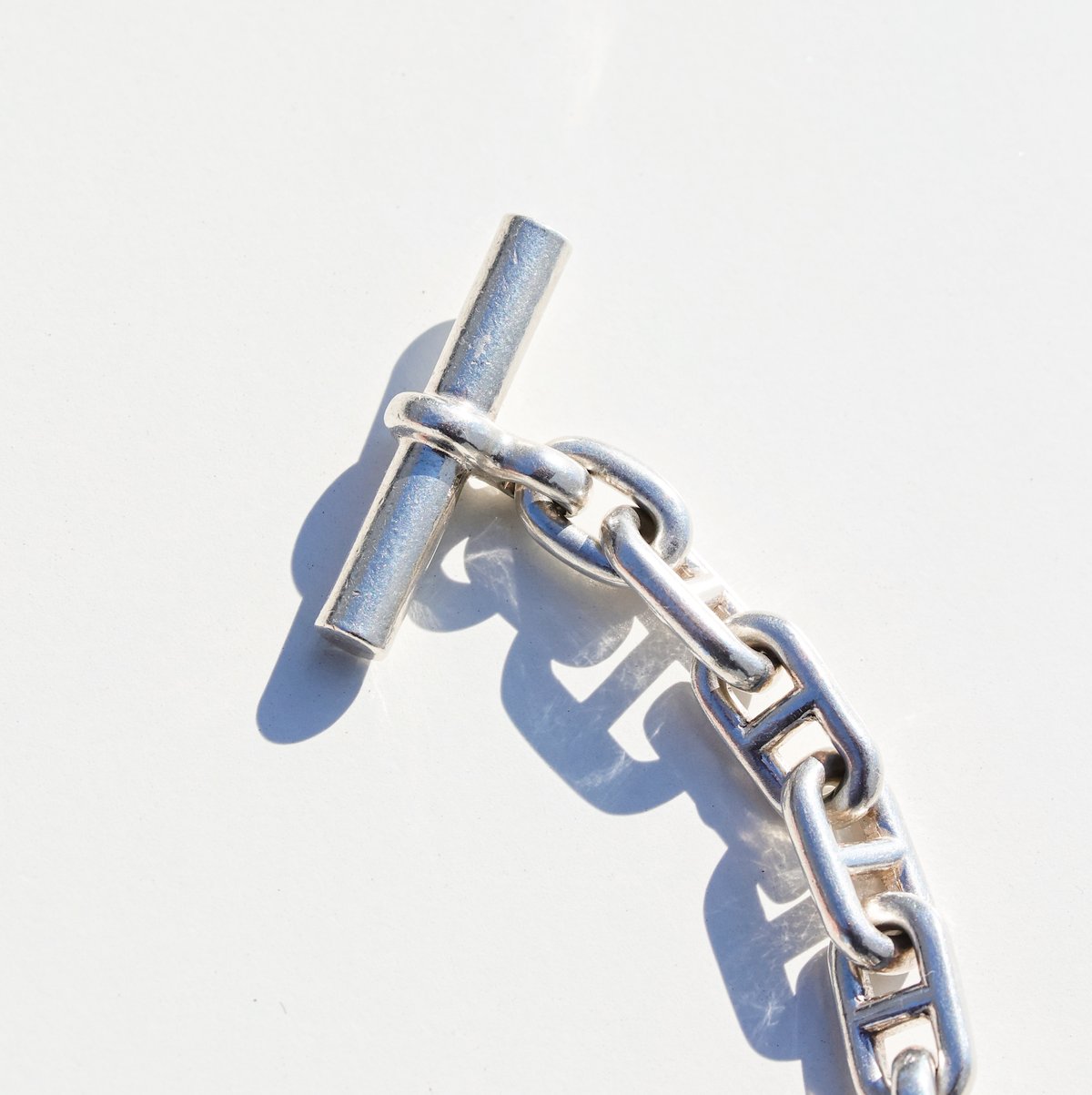 SOLD】Vintage HERMES Chaine d'Ancre Bracelet |