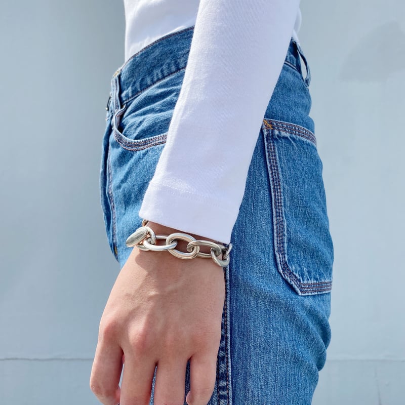 SOLD】Vintage HERMES Taquet Bracelet | Nice&Smooth