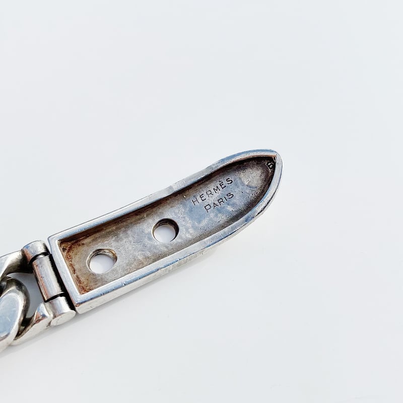 SOLD】Vintage HERMES Boucle Sellier Bracelet GM SOLD】Vintage HERMES Boucle Sellier Bracelet GM