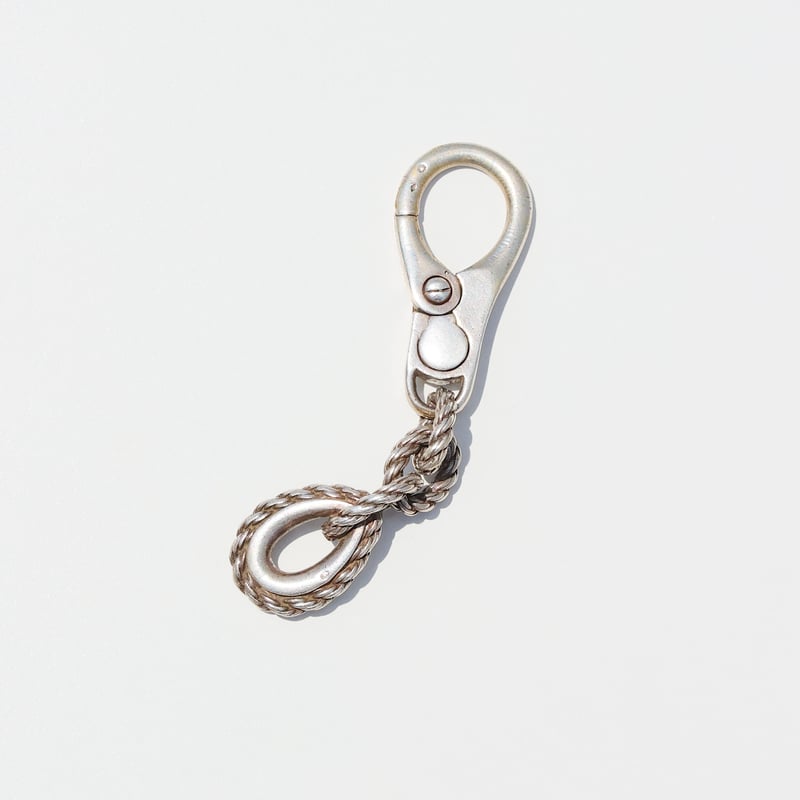 Vintage HERMES Quadrille Key Ring | Nice&Smooth