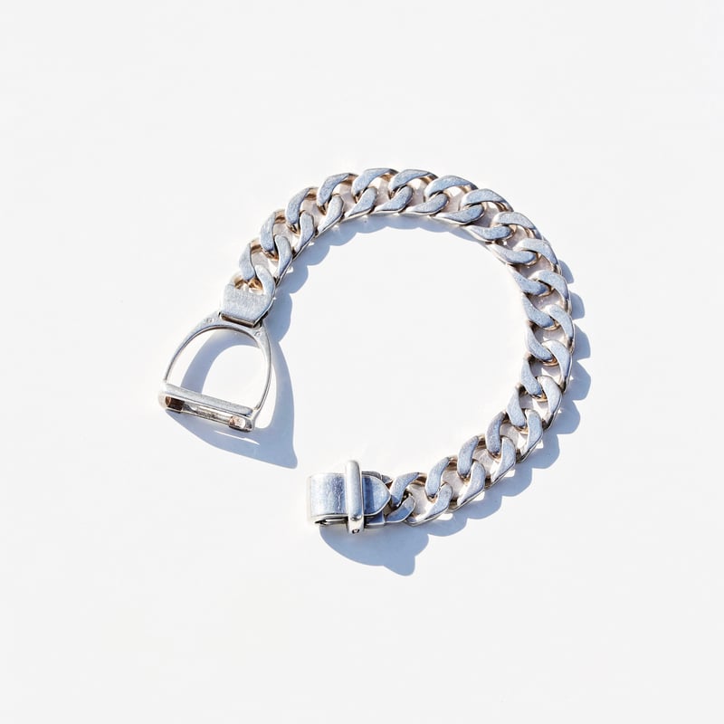 SOLD】Vintage HERMES Etrier Bracelet | Nice&Smooth SOLD】Vintage HERMES Etrier Bracelet | Nice&Smooth