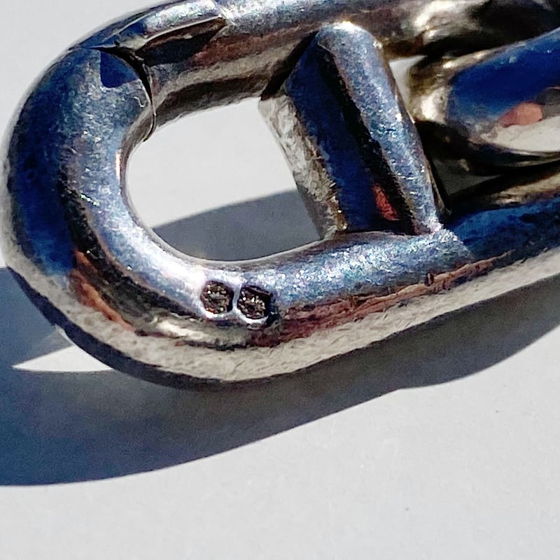 SOLD】Vintage HERMES Chaine d'Ancre Bracelet |