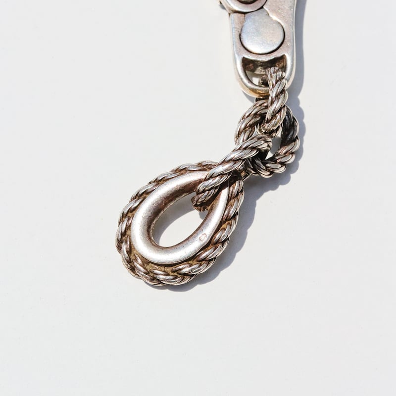Vintage HERMES Quadrille Key Ring | Nice&Smooth