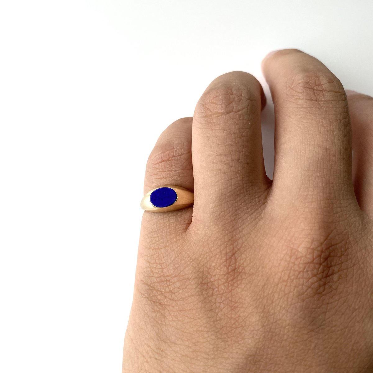 現存少な逸品Tiffany&Co. ヴィンテージ ラピスラズリk18.SV925