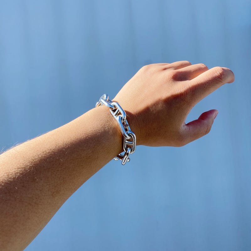 SOLD】Vintage HERMES Chaine d'Ancre Bracelet |
