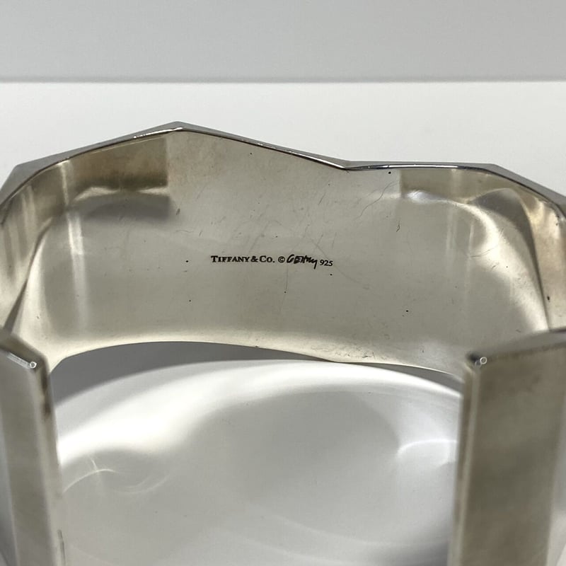 SOLD】Tiffany&co Cuff Bracelet Frank Gehry | Ni