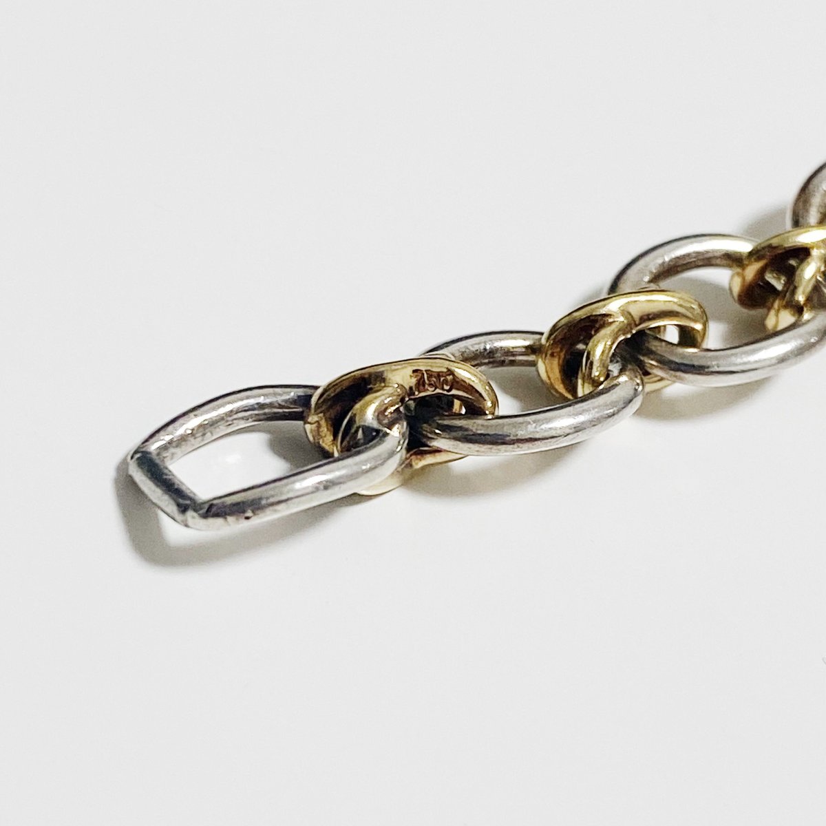 SOLD】Vintage Tiffany&co. 18K X Link Bracelet |