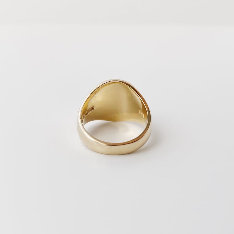 SOLD】Vintage Tiffany&co. 14K Signet Ring | Nic