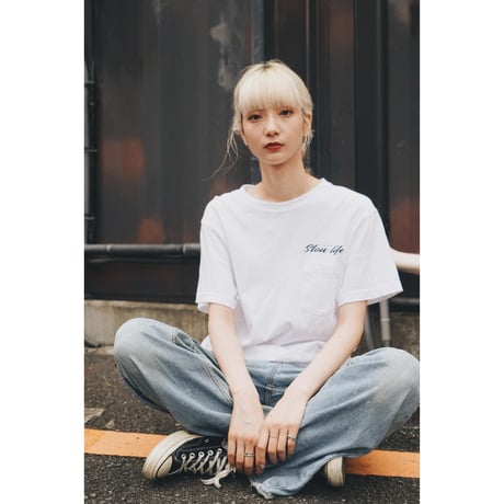 TSL  T-SHIRT  「white」