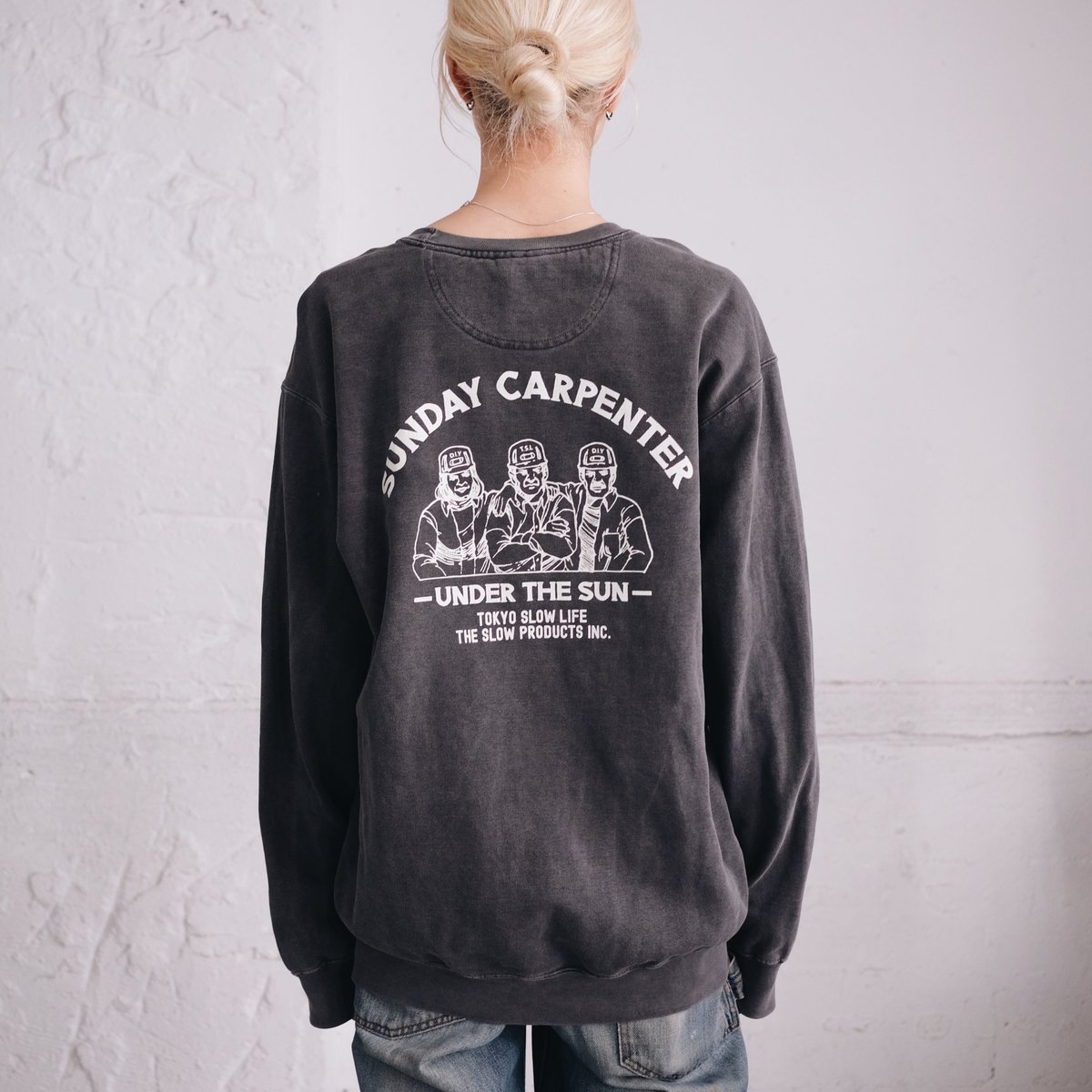 TSL SWEAT 「墨黒」 | SLOW GENERAL STORE TSL SWEAT 「墨黒」 | SLOW GENERAL STORE
