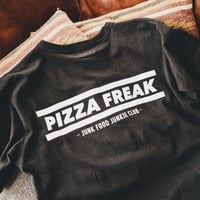 PIZZA FREAK T 「黒」