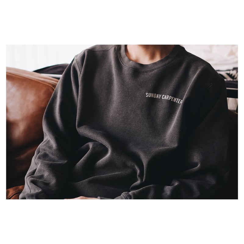 TSL SWEAT 墨黒 TOKYO SLOW LIFE スウェット