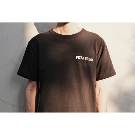 PIZZA FREAK T 「黒」