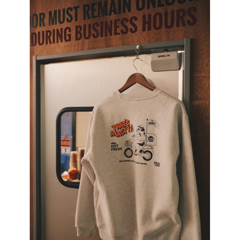 PIZZA DAD グレー | SLOW GENERAL STORE