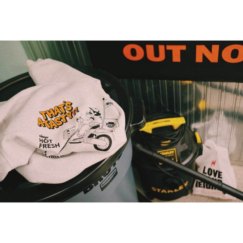 PIZZA DAD グレー | SLOW GENERAL STORE