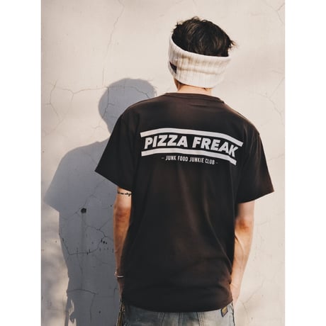 PIZZA FREAK T 「黒」