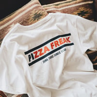 PIZZA FREAK T 「白」