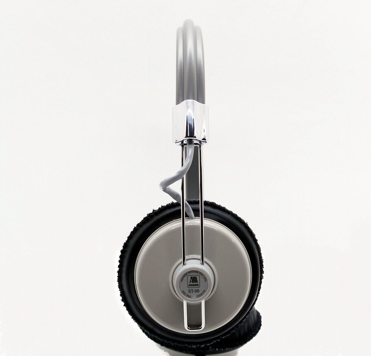 ST-90-05-H/K(灰色/黒色)音楽用ヘッドホン 日本製 | ASHIDAVOXⓇ On ST-90-05-H/K(灰色/黒色)音楽用ヘッドホン 日本製 | ASHIDAVOXⓇ On
