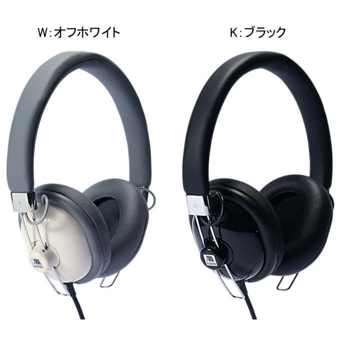 HA-ST12-W/K(オフホワイト/ブラック)音楽用ヘッドホン HA-ST12-W/K(オフホワイト/ブラック)音楽用ヘッドホン
