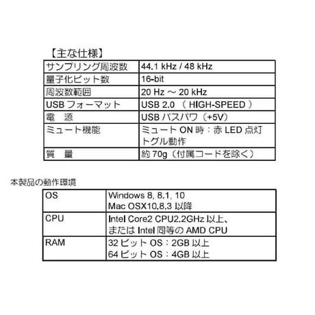 MB-101 　USBアダプタ  ステレオミニプラグ用オーディオインターフェイス　日本製