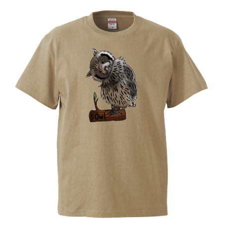 ふくろうTシャツ