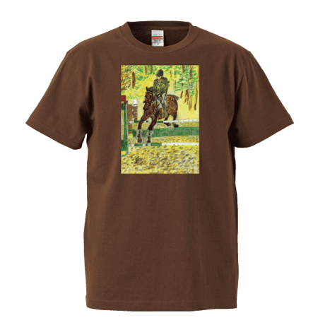 走ってジャンプの乗馬！Tシャツ