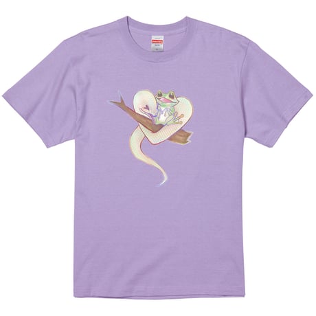 蛇に睨まれた蛙 Tシャツ