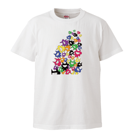 宇宙ねこTシャツ
