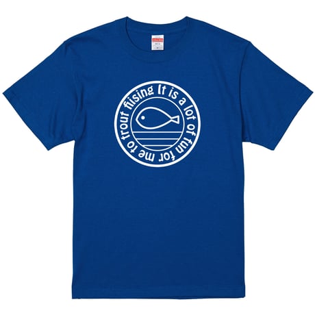 釣りは楽しい！Tシャツ