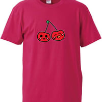 二人はさくらんぼ Tシャツ