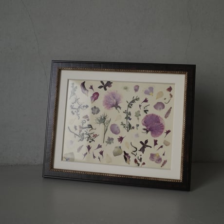 Workshop（pressed flowers frame）：押し花フレーム作りのワークショップ