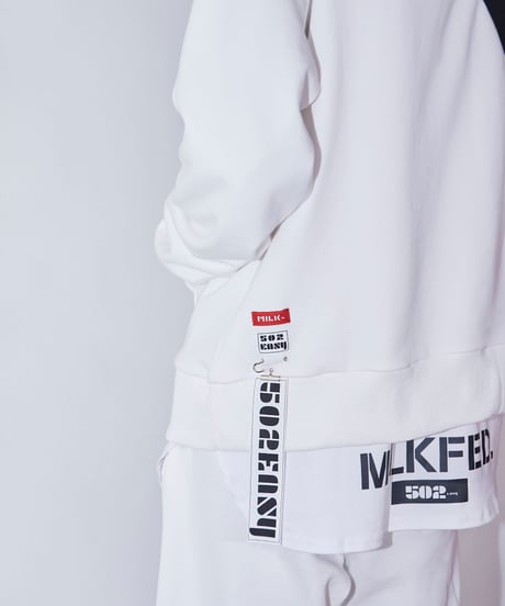 ［MILKFED.コラボアイテム］#015　 MILKFED. X 502EASY フーディトップス