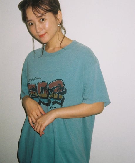 #048　502EASY Hawaiian T‐シャツ GREEN