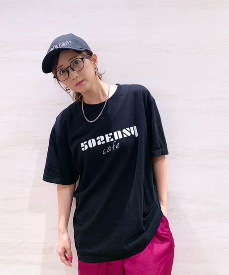 #108　502EASY cafe Tシャツ