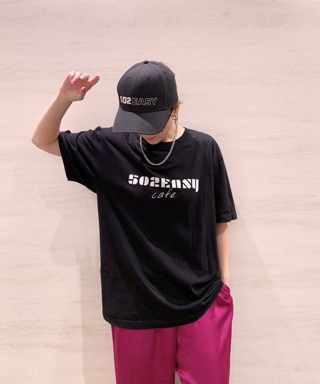 #108　502EASY cafe Tシャツ